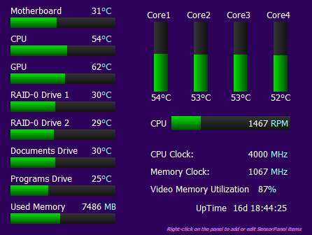 AIDA 64 Report running GTA V at HIGH settings.PNG